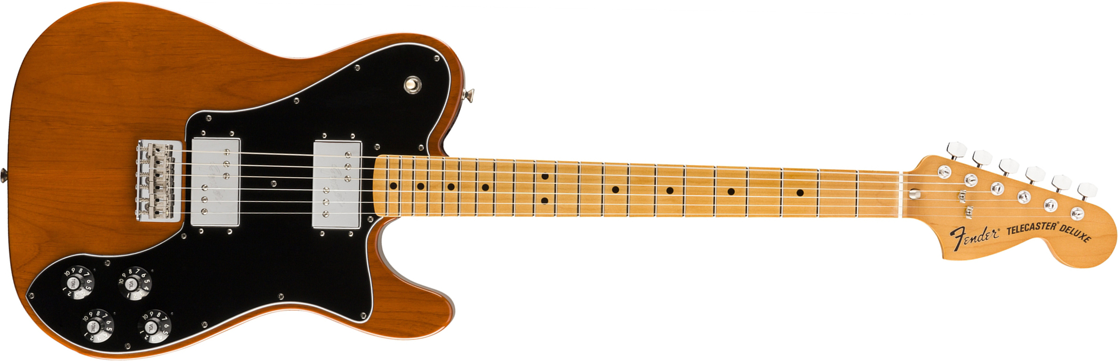 Fender Tele 70s Deluxe Vintera Vintage Mex Mn - Mocha - Televorm elektrische gitaar - Main picture