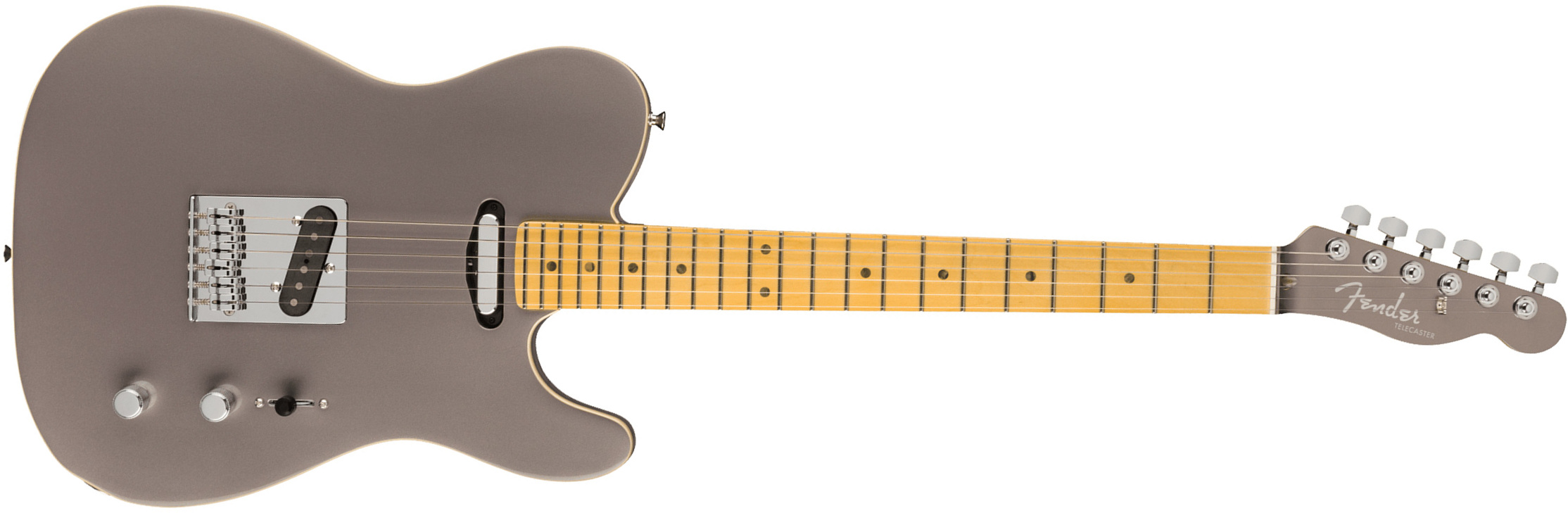 Fender Tele Aerodyne Special Jap 2s Ht Mn - Dolphin Gray Metallic - Televorm elektrische gitaar - Main picture