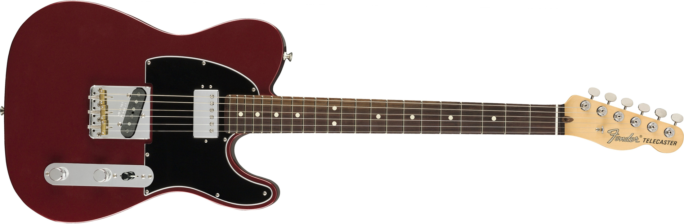 Fender Tele American Performer Hum Usa Sh Rw - Aubergine - Televorm elektrische gitaar - Main picture