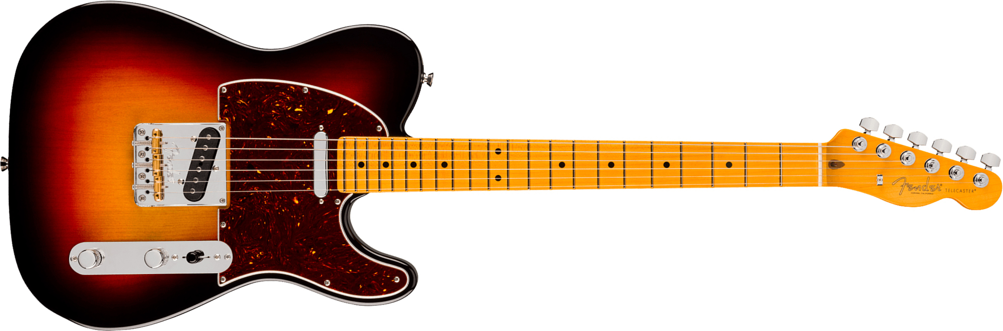 Fender Tele American Pro. Usa  2s Ht Mn - 3-color Sunburst - Televorm elektrische gitaar - Main picture
