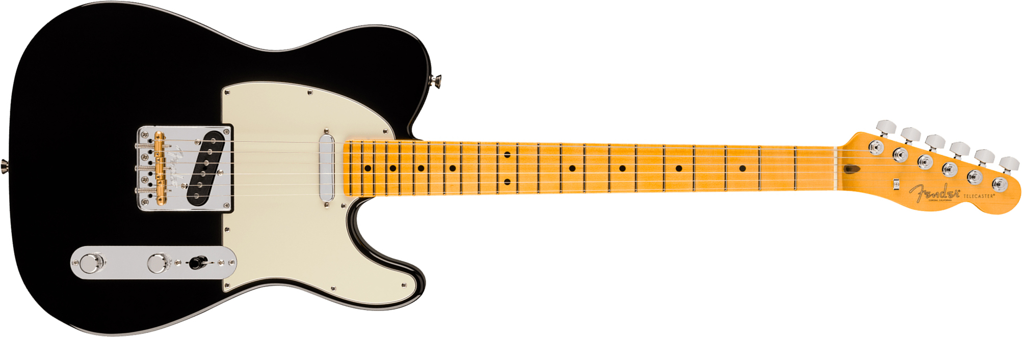 Fender Tele American Pro. Usa  2s Ht Mn - Black - Televorm elektrische gitaar - Main picture