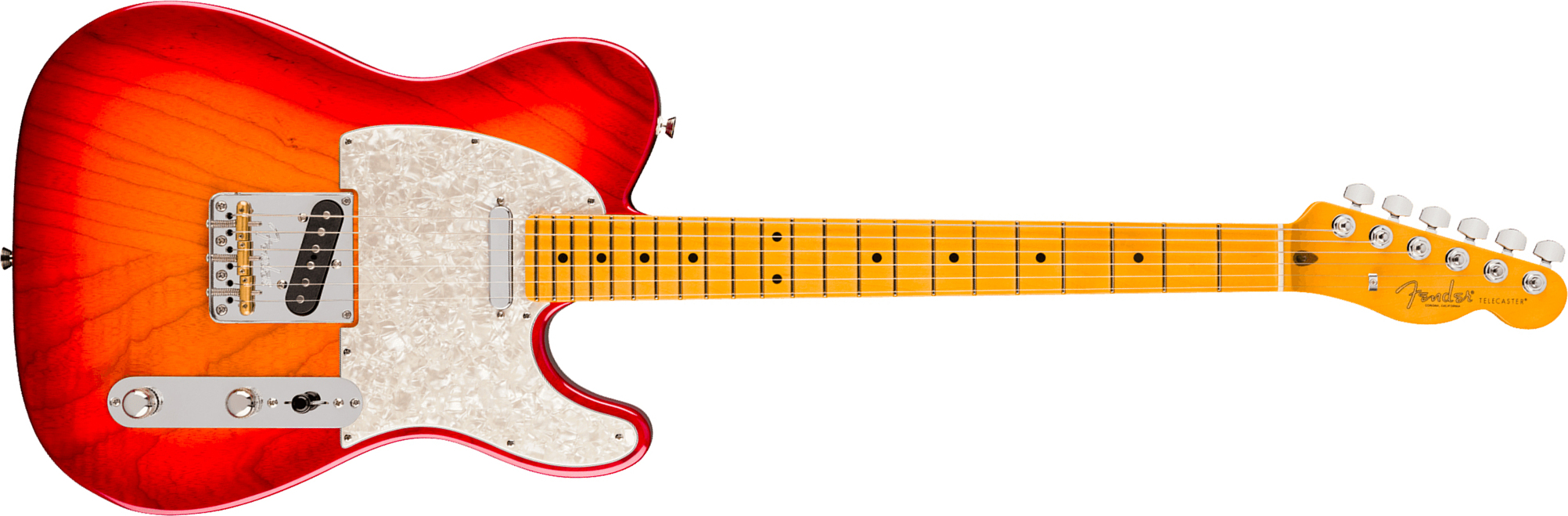 Fender Tele American Pro. Usa  2s Ht Mn - Aged Cherry Burst - Televorm elektrische gitaar - Main picture