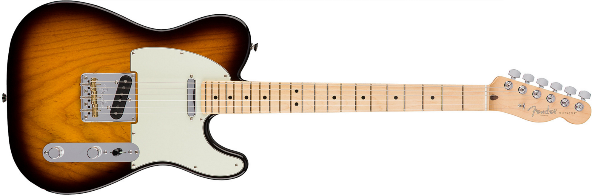 Fender Tele American Professional 2s Usa Mn - 2-color Sunburst - Televorm elektrische gitaar - Main picture