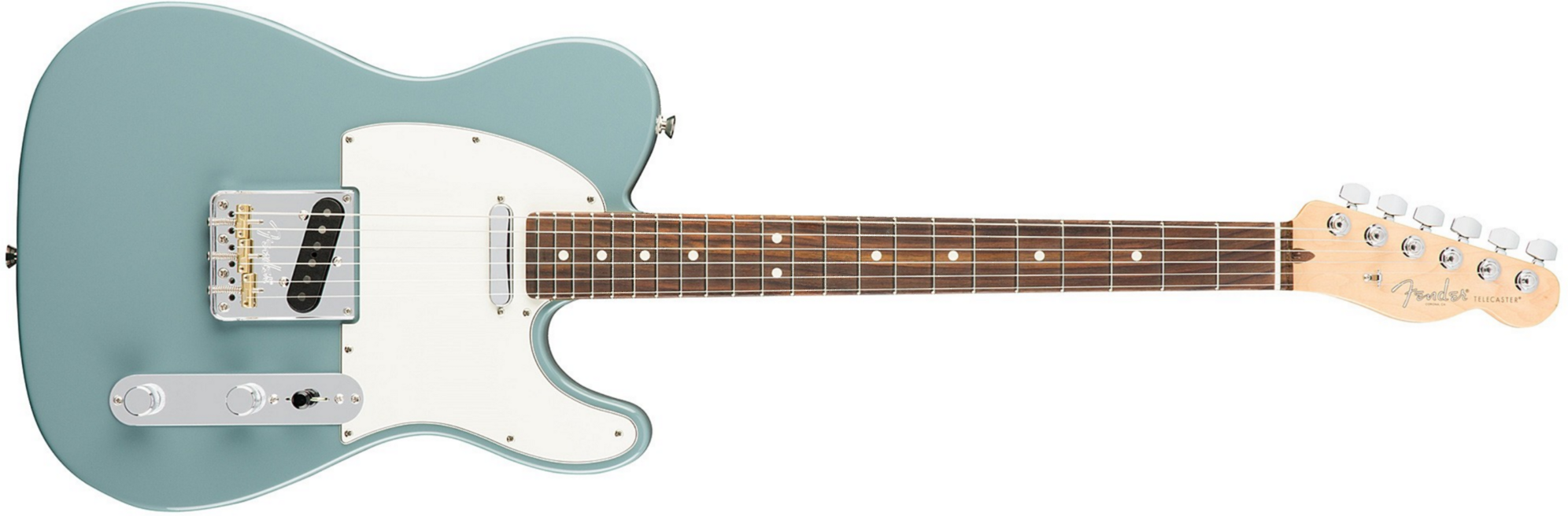 Fender Tele American Professional 2s Usa Rw - Sonic Grey - Elektrische gitaar in Str-vorm - Main picture