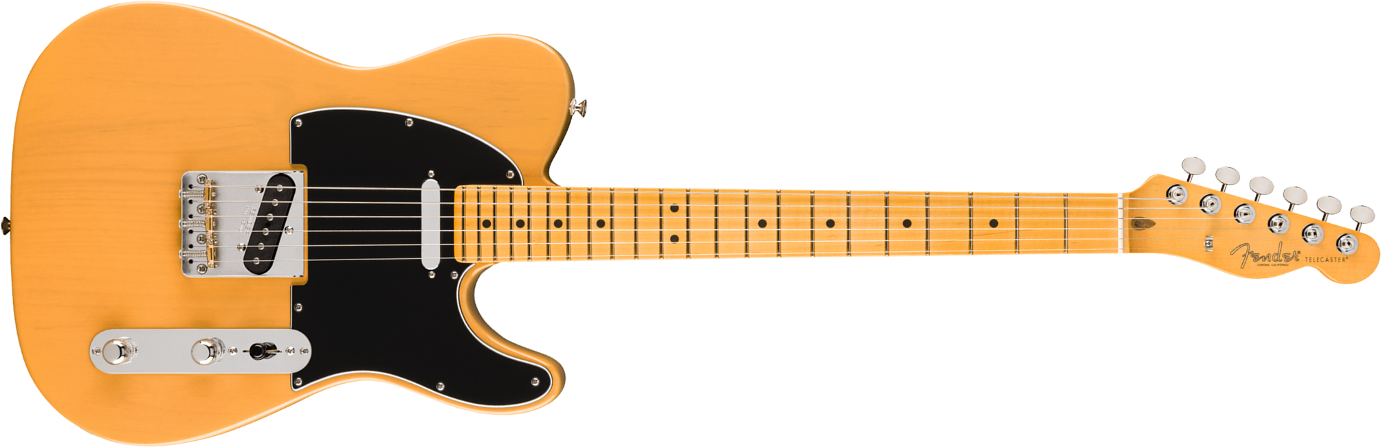 Fender Tele American Professional Classic Usa 2s Ht Mn - Butterscotch Blonde - Televorm elektrische gitaar - Main picture