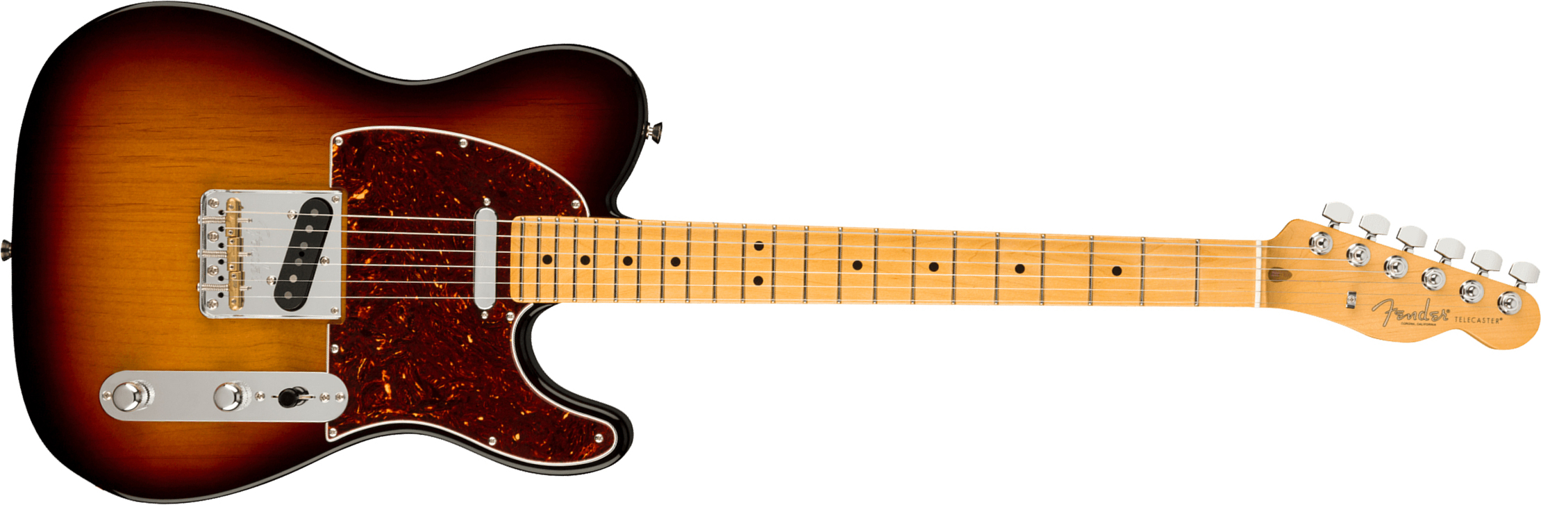 Fender Tele American Professional Ii Usa Mn - 3-color Sunburst - Televorm elektrische gitaar - Main picture