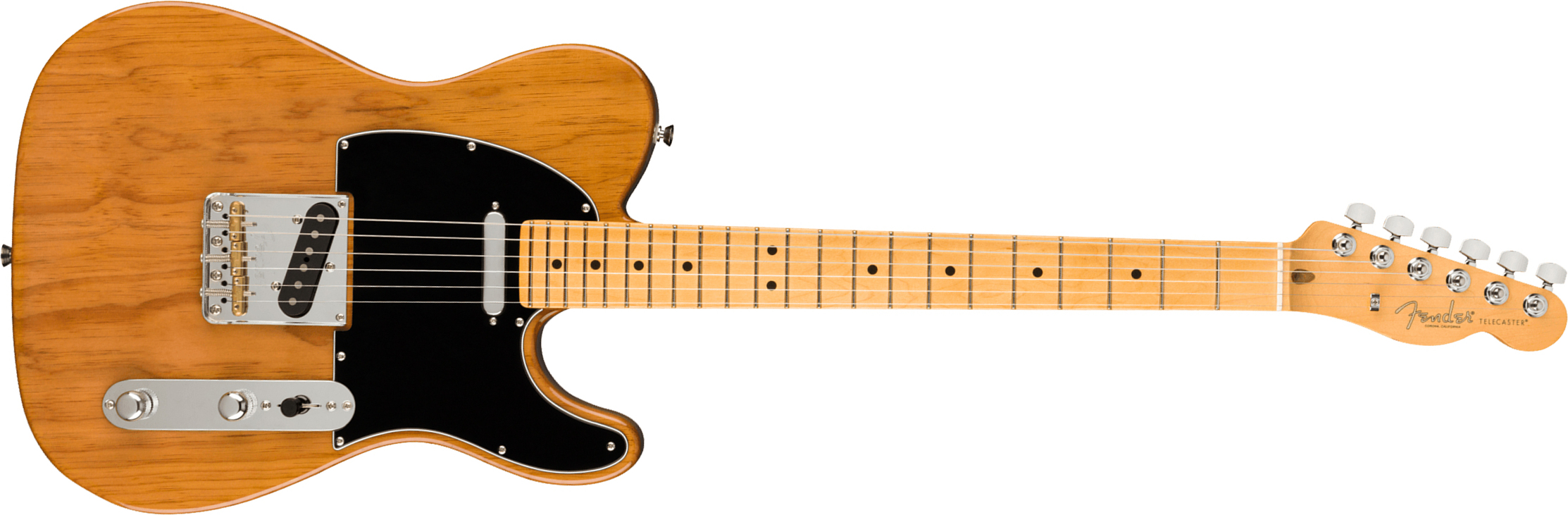 Fender Tele American Professional Ii Usa Mn - Roasted Pine - Televorm elektrische gitaar - Main picture