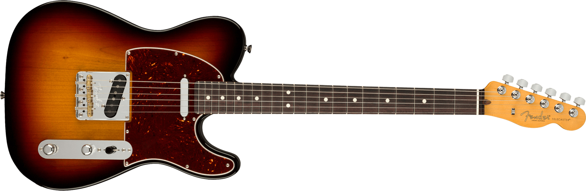 Fender Tele American Professional Ii Usa Rw - 3-color Sunburst - Televorm elektrische gitaar - Main picture