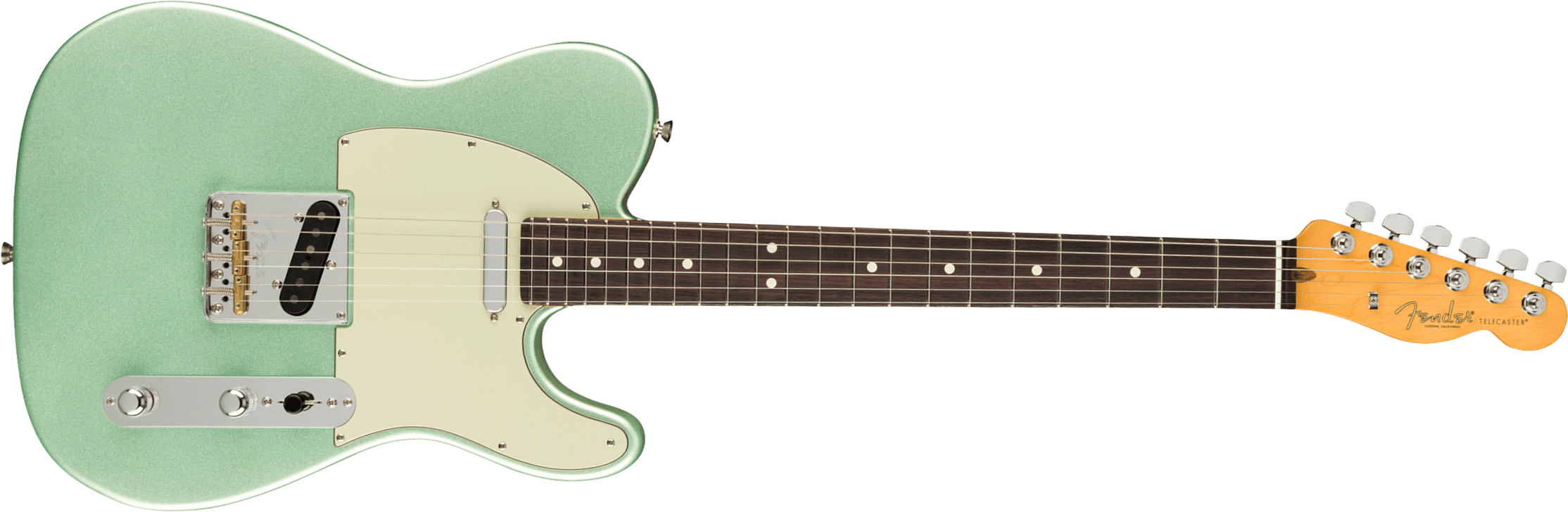 Fender Tele American Professional Ii Usa Rw - Mystic Surf Green - Televorm elektrische gitaar - Main picture