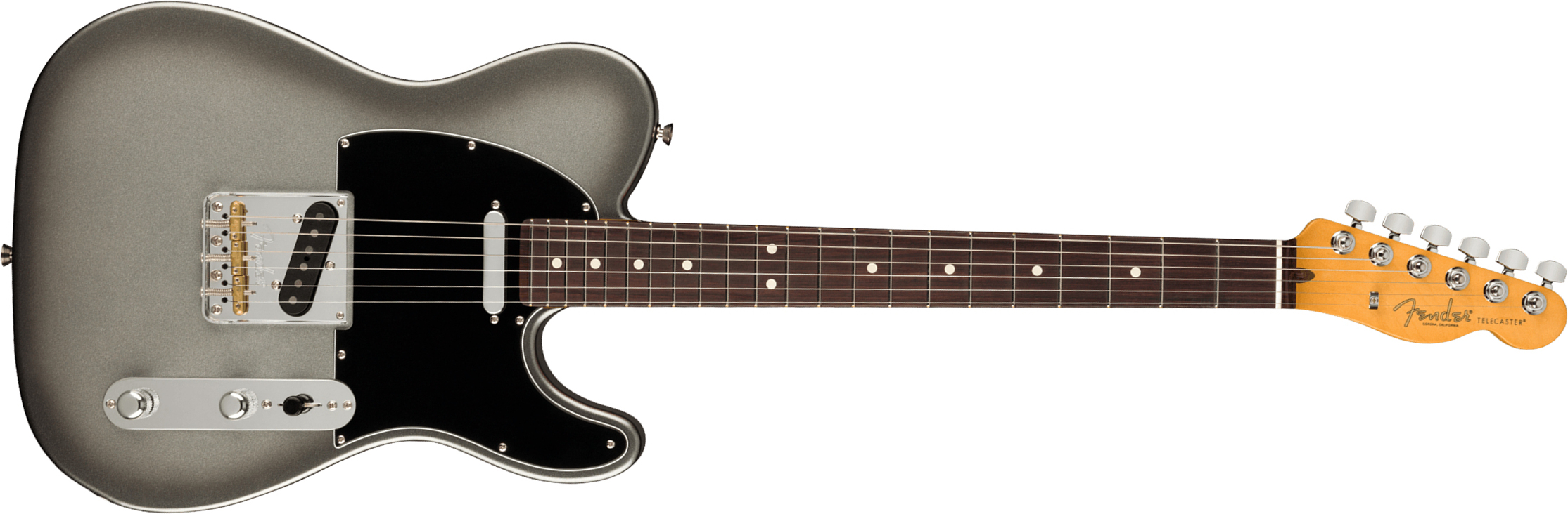 Fender Tele American Professional Ii Usa Rw - Mercury - Televorm elektrische gitaar - Main picture