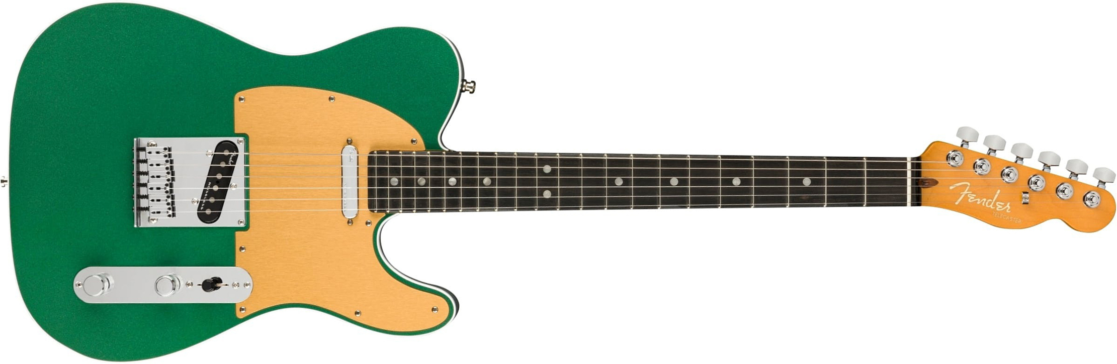 Fender Tele American Ultra Fsr Ltd Usa 2s Ht Eb - Mystic Pine Green - Televorm elektrische gitaar - Main picture