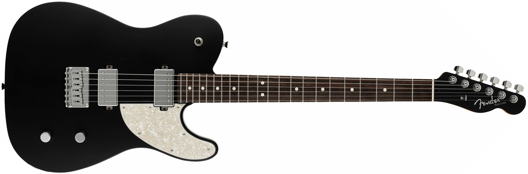 Fender Tele Elemental Mij Jap 2h Ht Rw - Stone Black - Televorm elektrische gitaar - Main picture