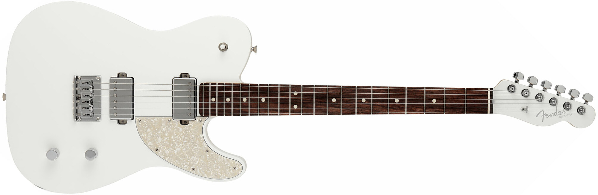 Fender Tele Elemental Mij Jap 2h Ht Rw - Nimbus White - Televorm elektrische gitaar - Main picture