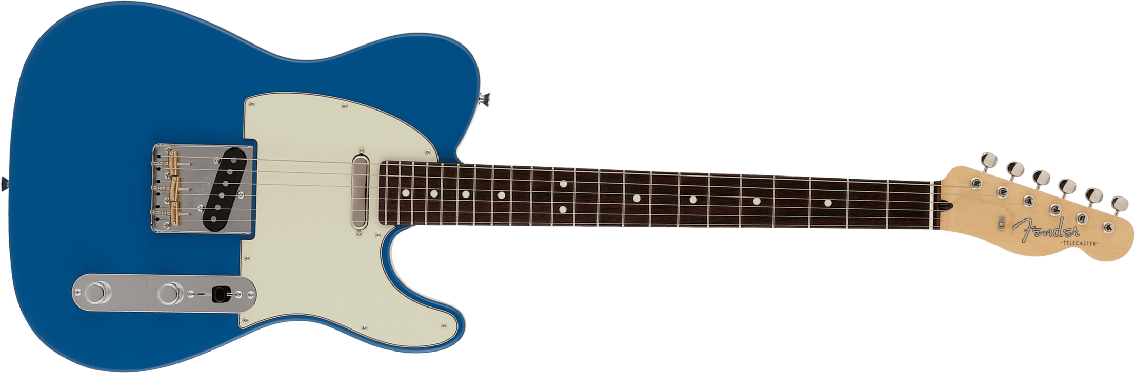 Fender Tele Hybrid Ii Jap 2s Ht Mn - Forest Blue - Televorm elektrische gitaar - Main picture