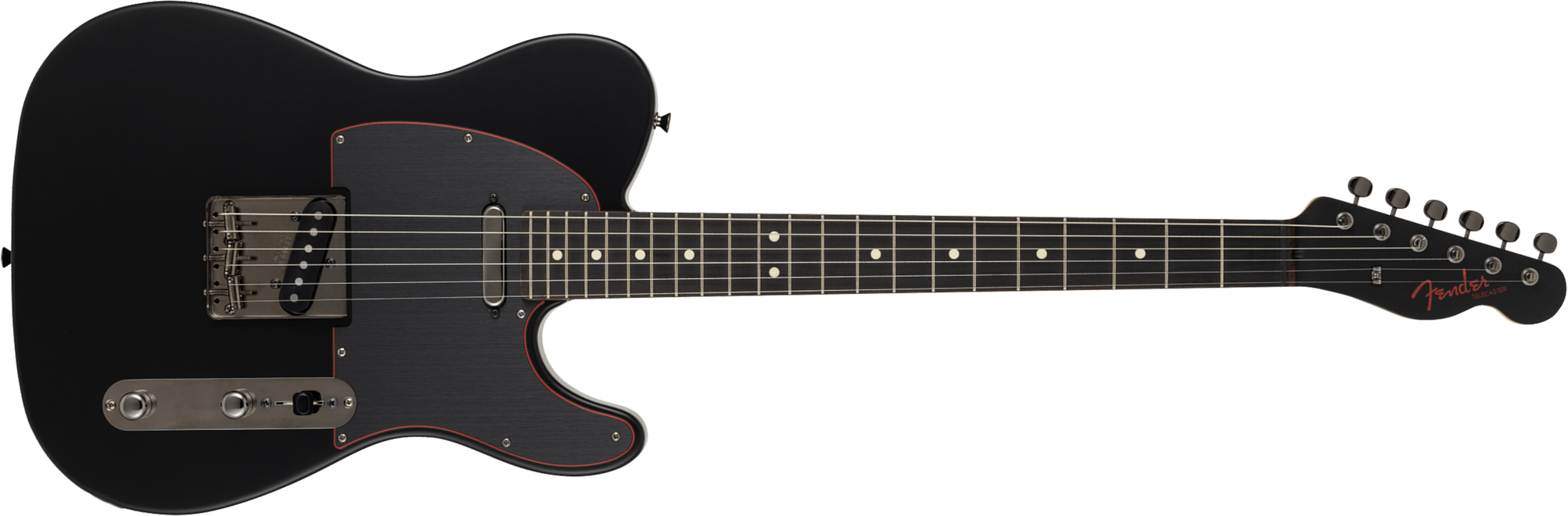 Fender Tele Hybrid Ii Mij Ltd Jap 2s Ht Rw - Black - Televorm elektrische gitaar - Main picture