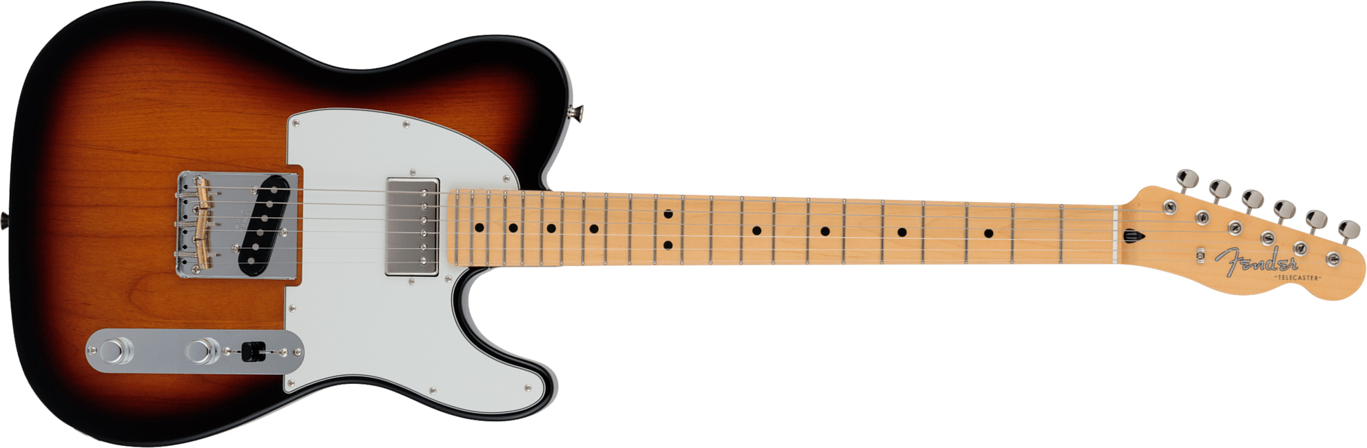 Fender Tele Hybrid Ii Mij Ltd Jap Sh Ht Mn - 3-color Sunburst - Televorm elektrische gitaar - Main picture