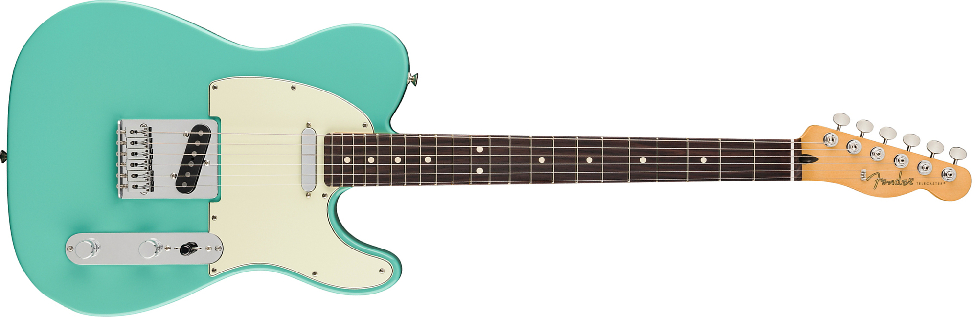 Fender Tele Player Ii 75th Anniversary Mex Ht 2s Rw - Seafoam Green - Televorm elektrische gitaar - Main picture