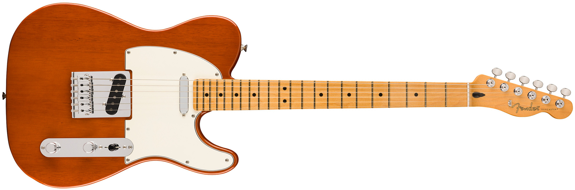 Fender Tele Player Ii Mex Acajou 2s Ht Mn - Mocha - Televorm elektrische gitaar - Main picture