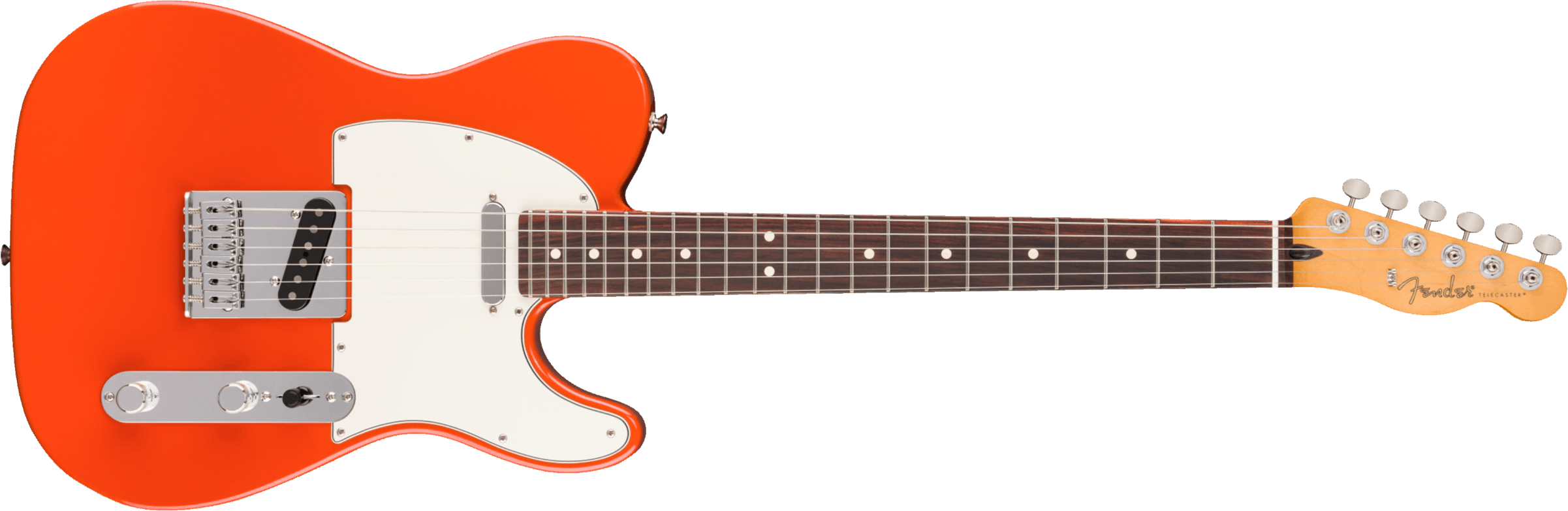 Fender Tele Player Ii Mex Ht 2s Rw - Rallye Orange - Televorm elektrische gitaar - Main picture