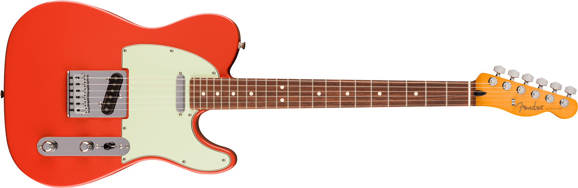 Fender Tele Player Ii Modified Ltd Mex 2s Ht Rw - Fiesta Red - Televorm elektrische gitaar - Main picture