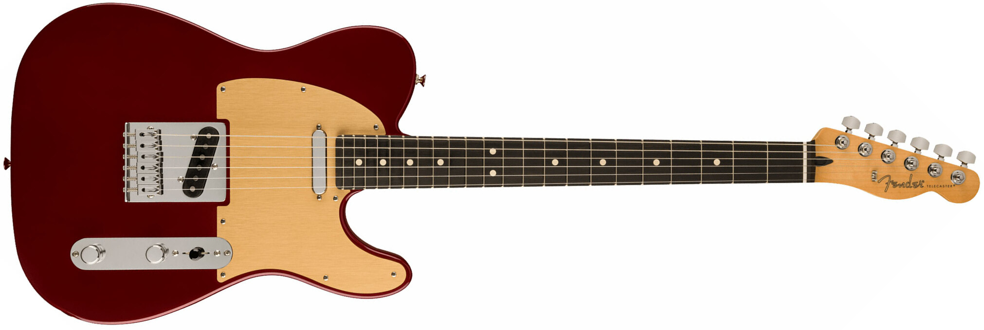 Fender Tele Player Ltd Mex 2s Pure Vintage Ht Eb - Oxblood - Televorm elektrische gitaar - Main picture