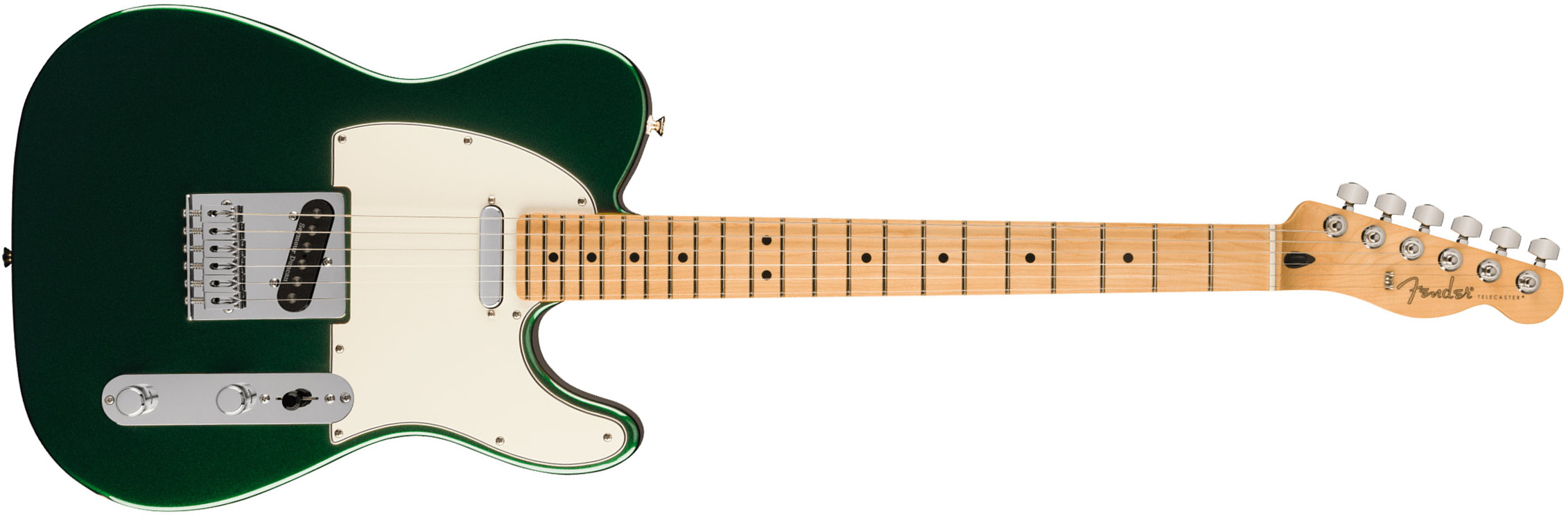 Fender Tele Player Ltd Mex 2s Seymour Duncan Mn - British Racing Green - Televorm elektrische gitaar - Main picture