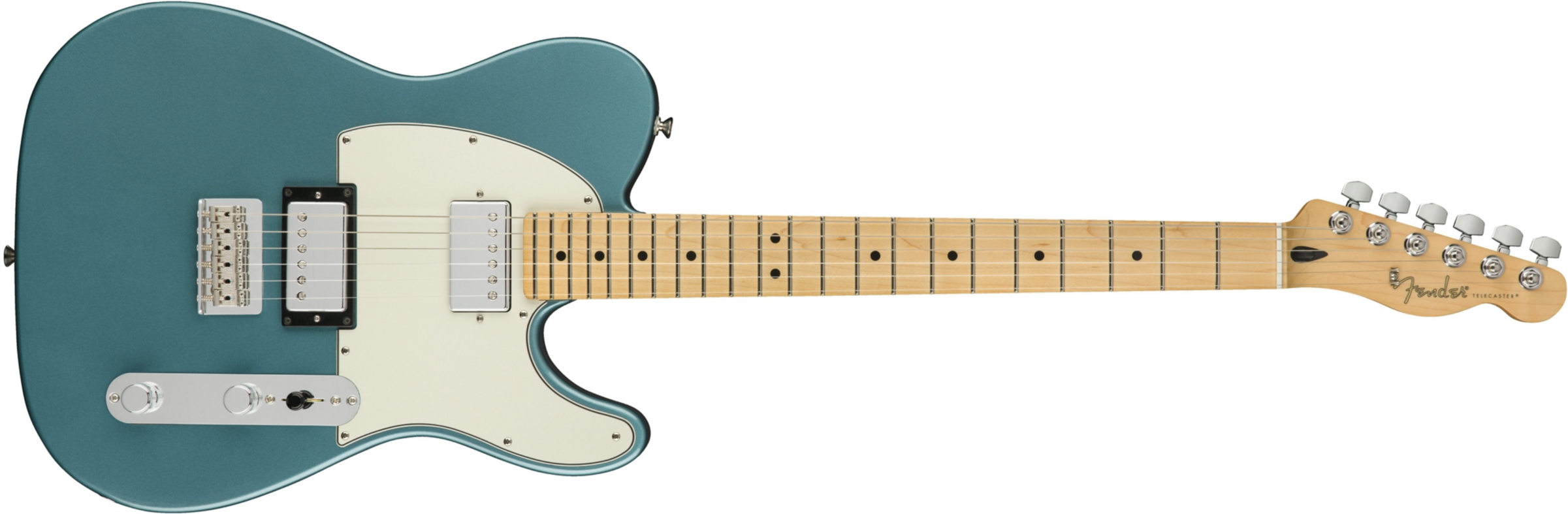 Player Telecaster HH MEX MN tidepool Televorm elektrische