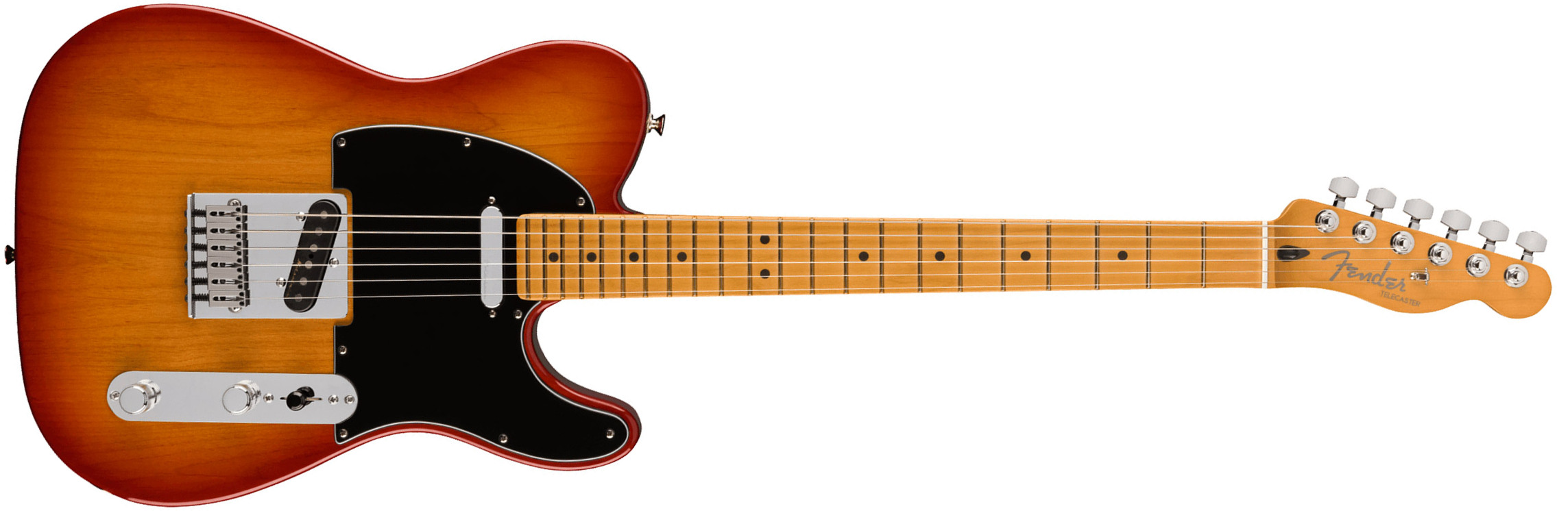 Fender Tele Player Plus Mex 2023 2s Ht Mn - Sienna Sunburst - Televorm elektrische gitaar - Main picture