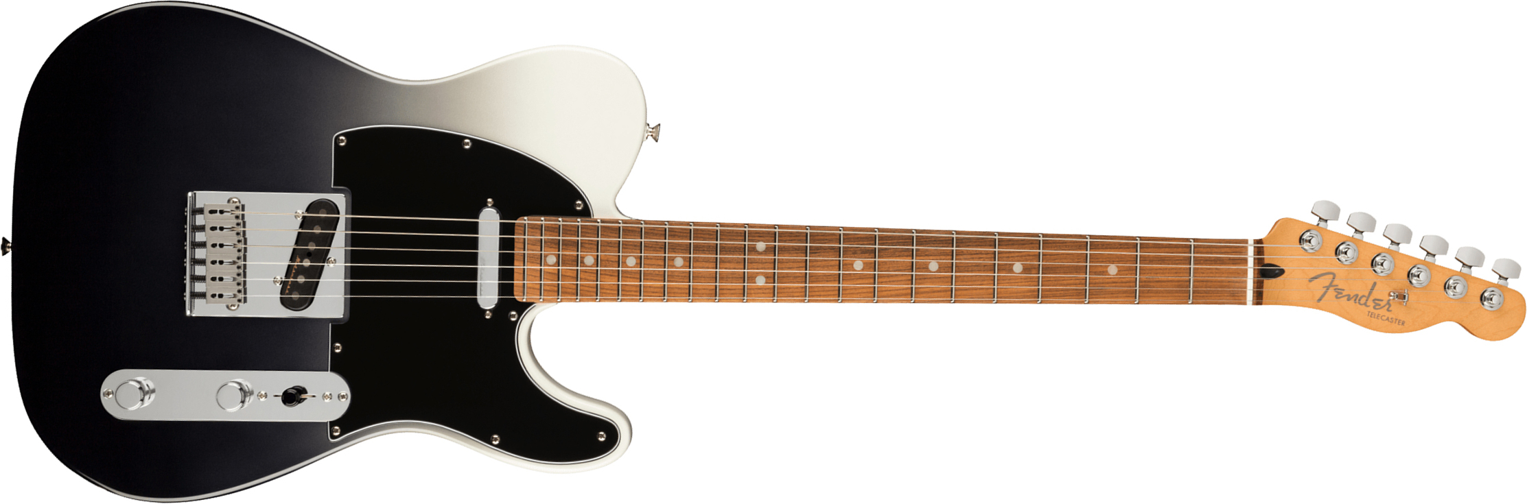 Fender Tele Player Plus Mex 2s Ht Pf - Silver Smoke - Televorm elektrische gitaar - Main picture