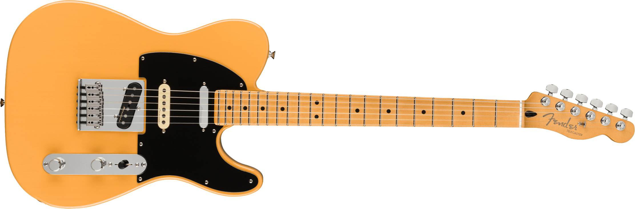 Fender Tele Player Plus Nashville Mex 3s Ht Mn - Butterscotch Blonde - Televorm elektrische gitaar - Main picture