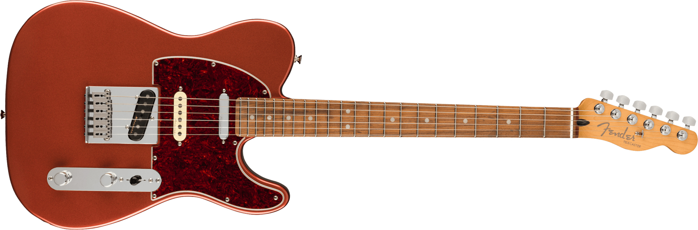 Fender Tele Player Plus Nashville Mex 3s Ht Pf - Aged Candy Apple Red - Televorm elektrische gitaar - Main picture
