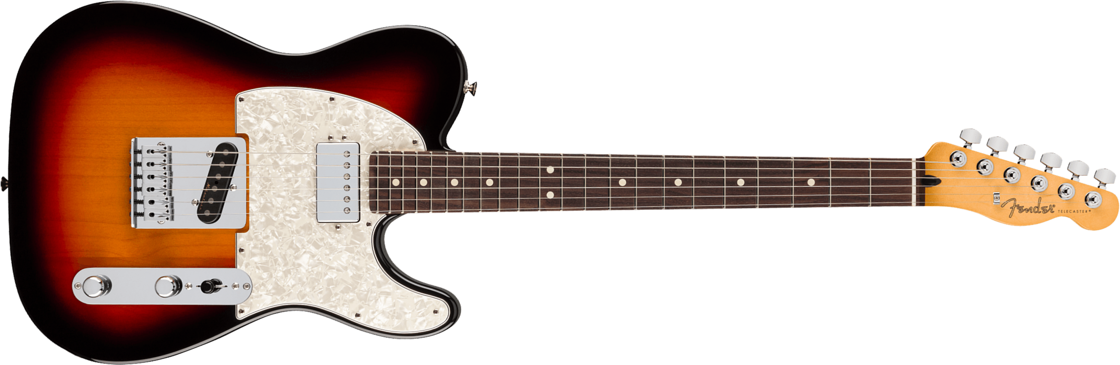 Fender Tele Sh Player Ii Modified Mex 2s Ht Rw - 3-color Sunburst - Televorm elektrische gitaar - Main picture