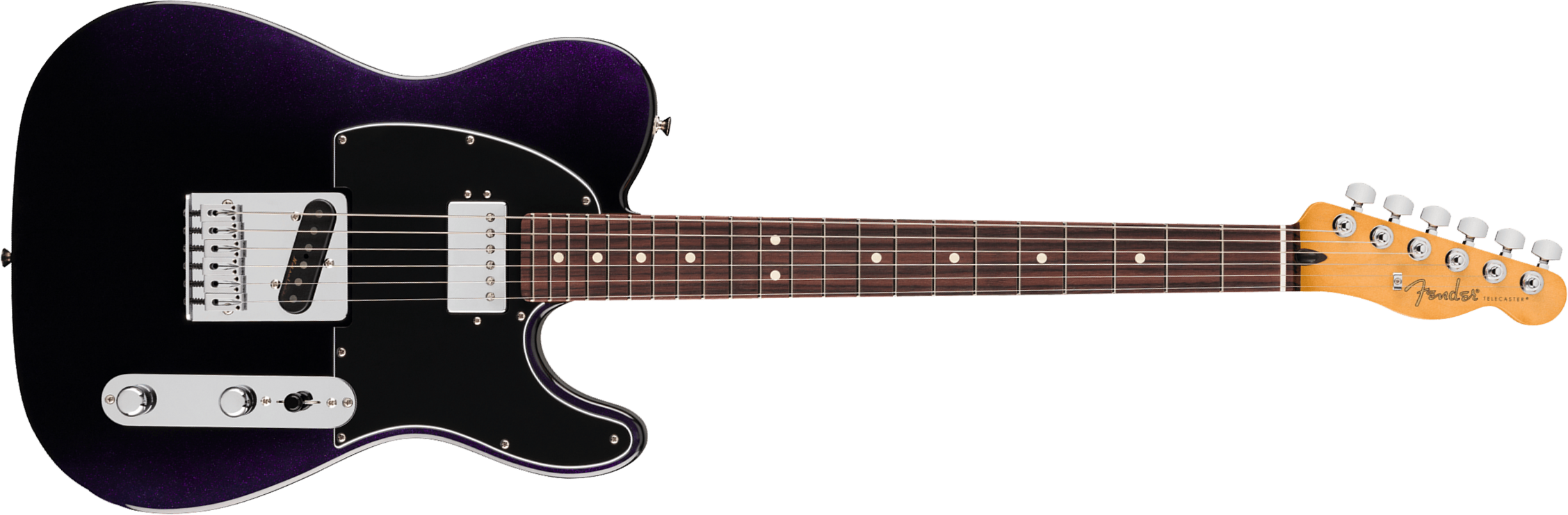 Fender Tele Sh Player Ii Modified Mex 2s Ht Rw - Dusk - Televorm elektrische gitaar - Main picture