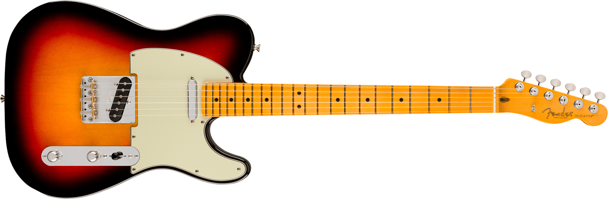 Fender Tele Silent System American Pro. Classic Ltd Usa 2s Ht Mn - 3-color Sunburst - Televorm elektrische gitaar - Main picture