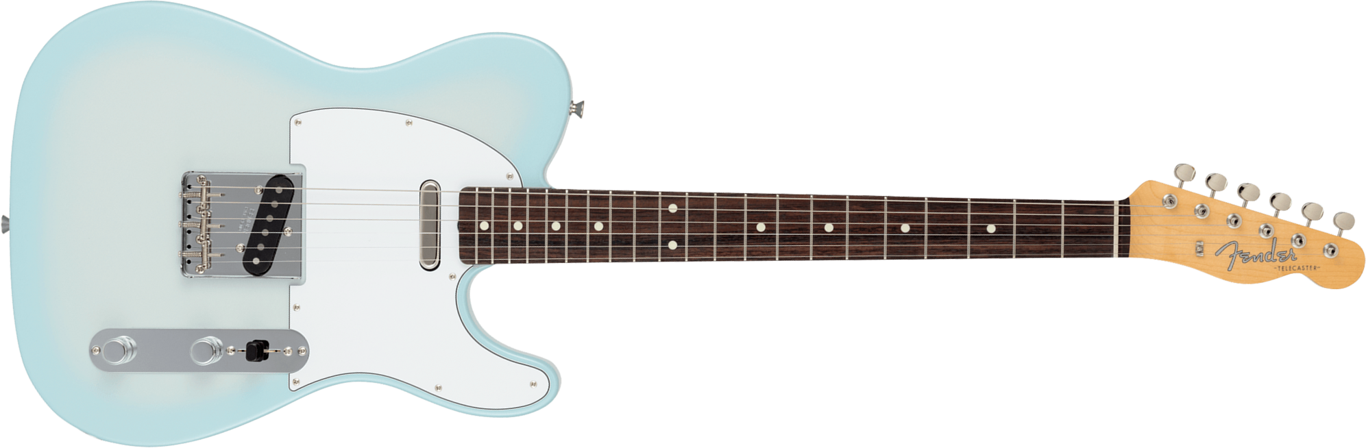 Fender Tele Traditional 60s Mij 2s Ht Rw - Stardust Blue - Televorm elektrische gitaar - Main picture