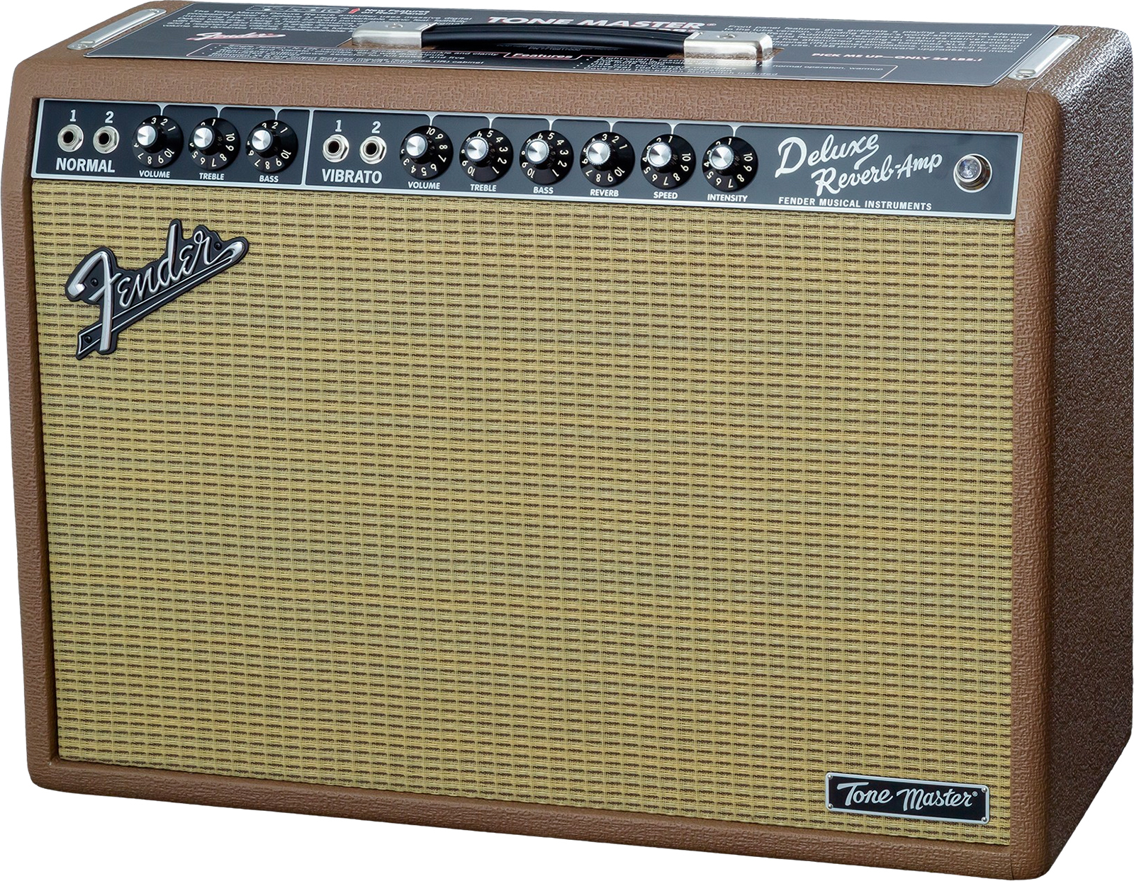 Fender Tone Master Deluxe Reverb Ltd 100w 1x12 Cocoa - Combo voor elektrische gitaar - Main picture