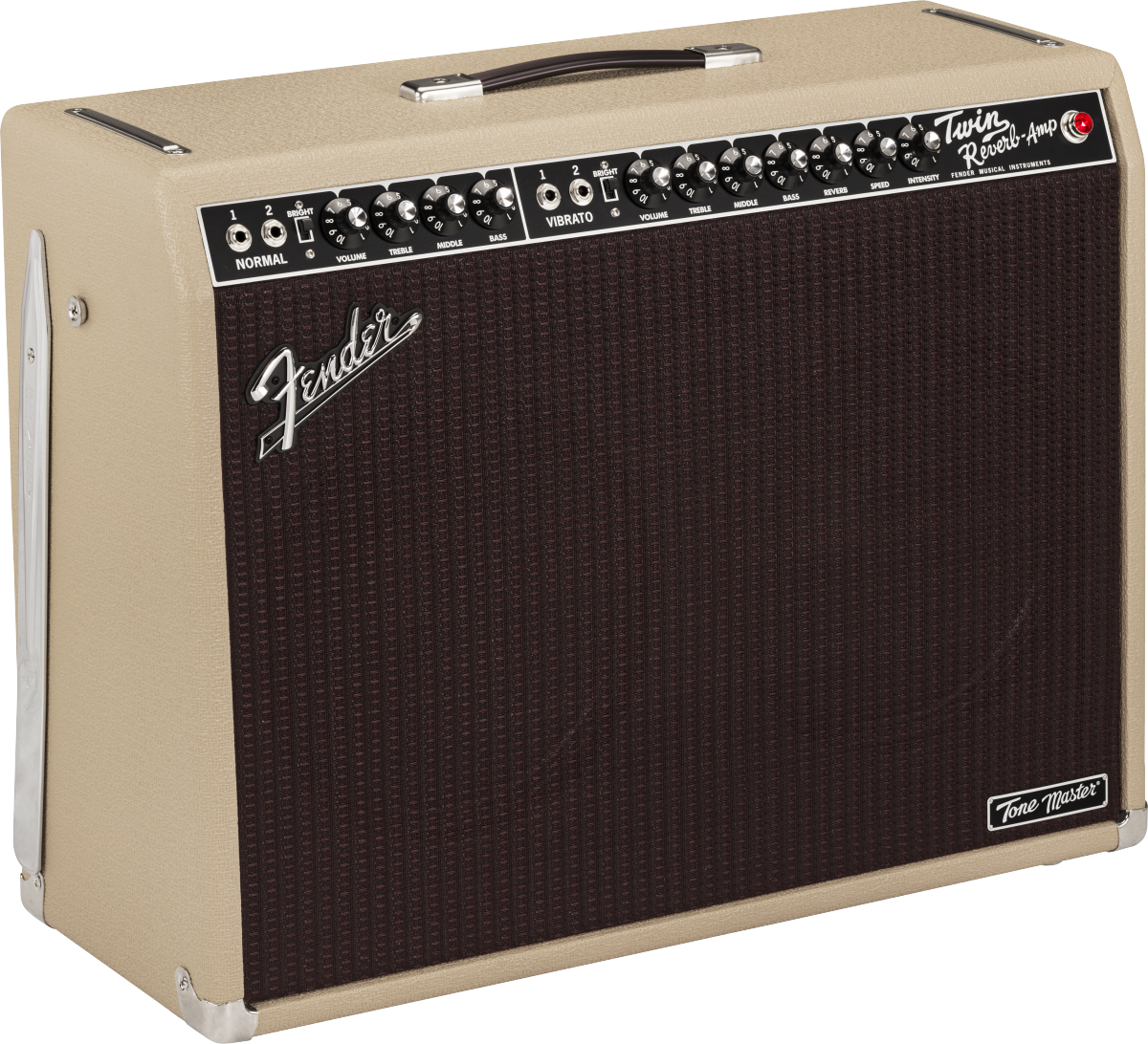 Fender Tone Master Twin Reverb 200w 2x12 Blonde - Combo voor elektrische gitaar - Main picture