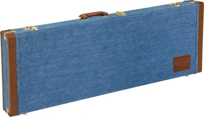 Tas voor elektrische gitaar Fender x Wrangler Denim Strat/Tele Electric Guitar Case - Indigo