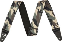 Gitaarriem Fender 2 Inches Camo Guitar Strap - Woodland