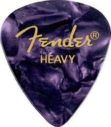 Plectrum Fender Premium Celluloid 351 Heavy purple moto