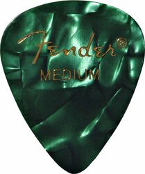 Plectrum Fender 351 Shape Premium Medium Green Moto