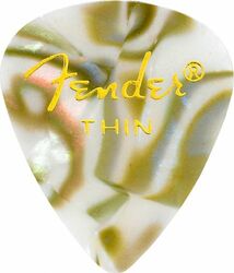 Plectrum Fender 351 Shape Premium Thin Abalone