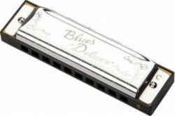 Chromatische harmonica Fender Blues Deluxe C