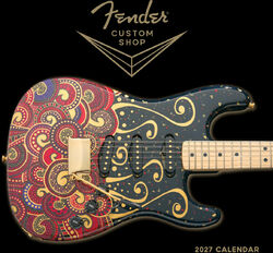 Kalender Fender 2027 Custom Shop Calendar