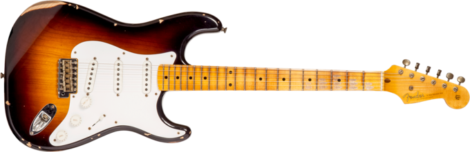 Fender Custom Shop 70th Anniversary 1954 Stratocaster Ltd #XN4158 - Relic 2-color sunburst