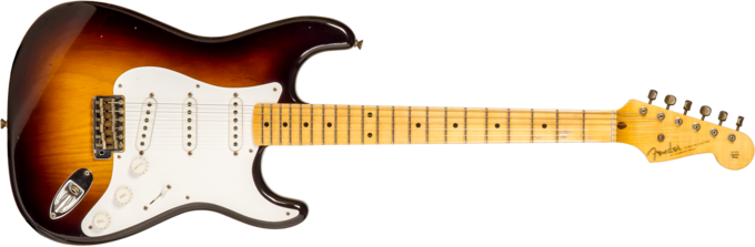 Fender Custom Shop 70th Anniversary 1954 Stratocaster Ltd #XN4193 - Journeyman relic wide-fade 2-color sunburst