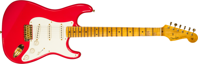 Fender Custom Shop 1956 Stratocaster #R130433 - Journeyman relic fiesta red