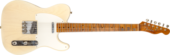 Fender Custom Shop 1955 Telecaster #CZ573416 - Journeyman relic nocaster blonde
