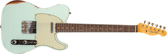 Fender Custom Shop 1963 Telecaster #CZ576010 - Relic aged surf green