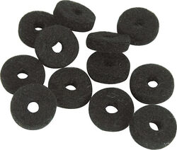 12 Rondelles Feutre black